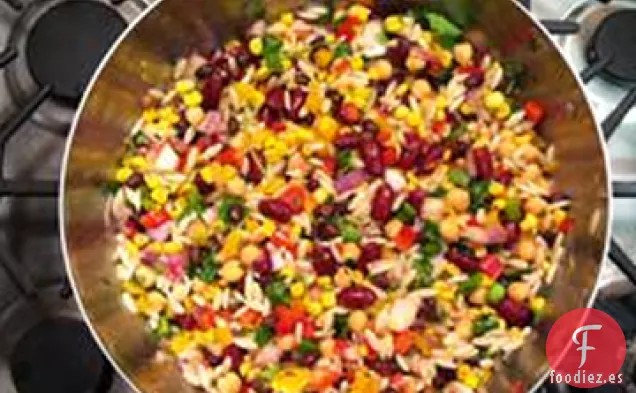 Ensalada de Orzo Mexicano