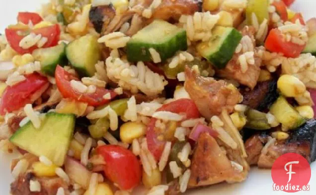 Ensalada de Verano de Pollo Oriental