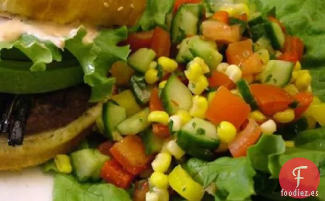 Ensalada de Pepino y Maíz Fiesta