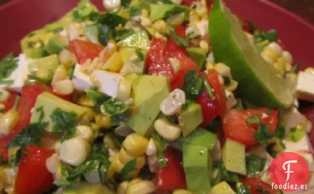 Ensalada de Maíz y Tomate