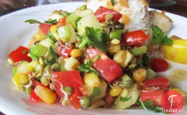 Ensalada de Frijoles y Edamame