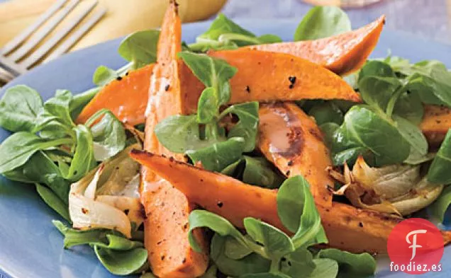 Ensalada De Batata Asada Con Vinagreta De Cítricos