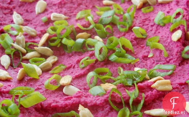 Hummus Con Remolacha Fresca