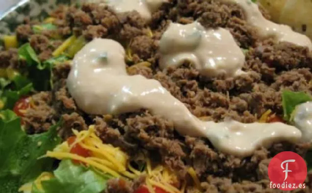 Ensalada César Del Sudoeste Con Aderezo Cremoso De Chipotle