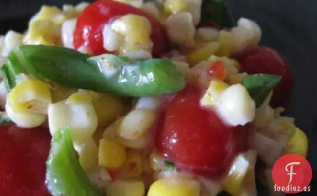 Recién salido de la Ensalada de Mazorca de Maíz