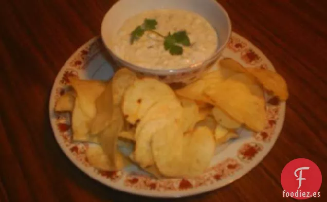 Salsa de Queso Azul Danés con Hierbas