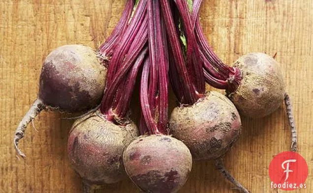 Remolacha Bebé con Perejil de hoja plana y Vinagreta de Menta