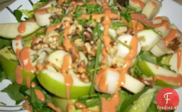 Ensalada de Manzana, Aguacate y Palmitos