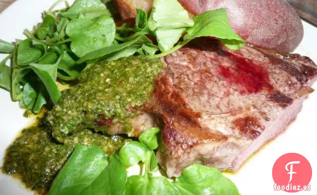 ¡Jazz Fresco y Bistec Chimichurri Sudamericano Caliente para Trotar!