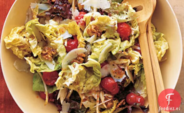 Ensalada de Invierno con Tomates Cherry Asados