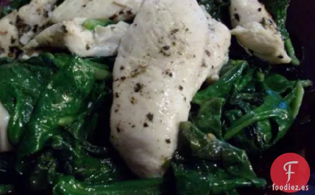 Chuletas de Pollo y Escarola Belga Estofadas-Comer Limpio