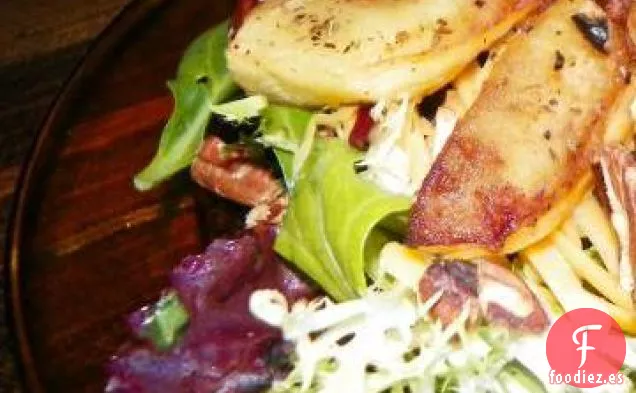 Ensalada de Manzana Asada y Queso Cheddar