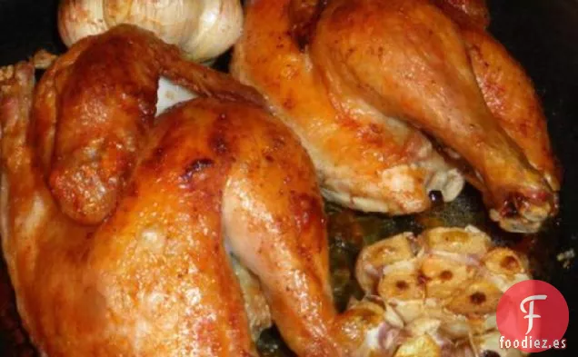 Gallina de Cornualles con Hierbas