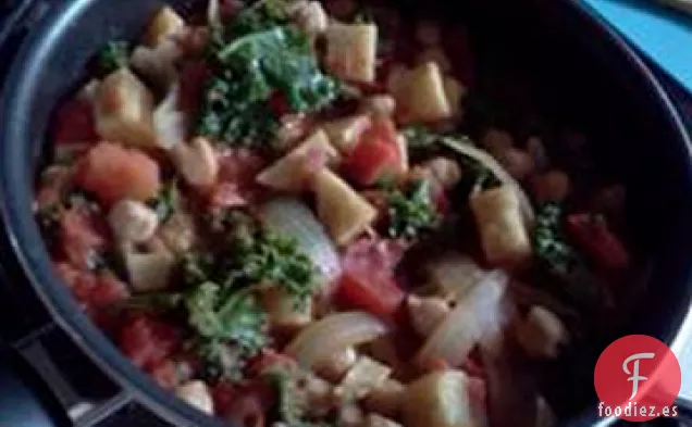 Estofado Marroquí de Garbanzos