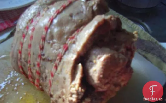 Pierna de cordero para la Olla de Cocción Lenta / Olla de cocción Lenta