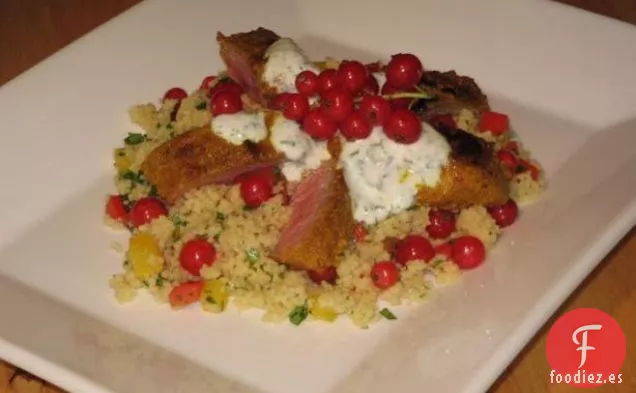 ¡La Cena del lunes! Rissoles de Cordero al Curry y Chutney / Empanadas