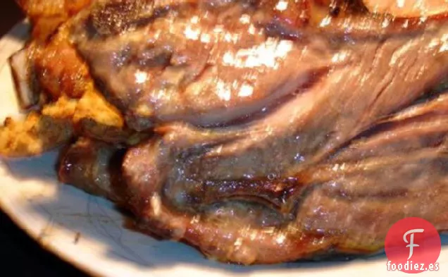 Chuletas de Cordero a la Mostaza