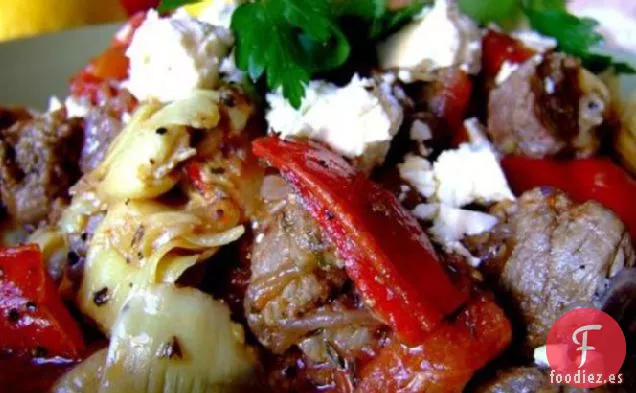 Cordero Griego Con Verduras