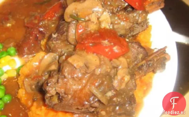 Mangos de Cordero Con Tomate Seco al Sol