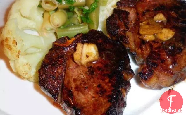 Costilla de Cordero con Costra