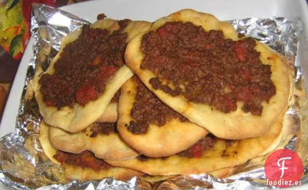 Lahma Bajeen-Tartas de carne