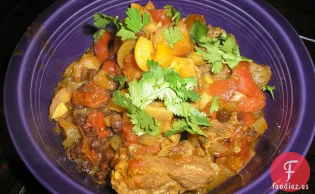 Tagine de Cordero Marroquí