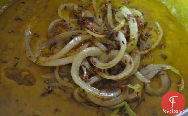 Curry De Dhal Con Carne (Gosht Dhal)