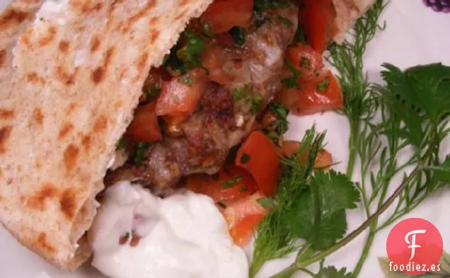 Hamburguesas de Cordero con Especias Marroquíes