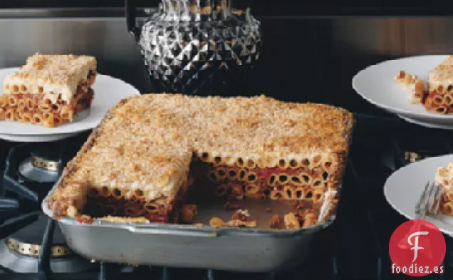 Cazuela de Pasta y Cordero (Pastitsio)
