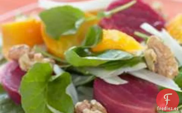 Ensalada de Remolacha y Nueces Tostadas y Picantes