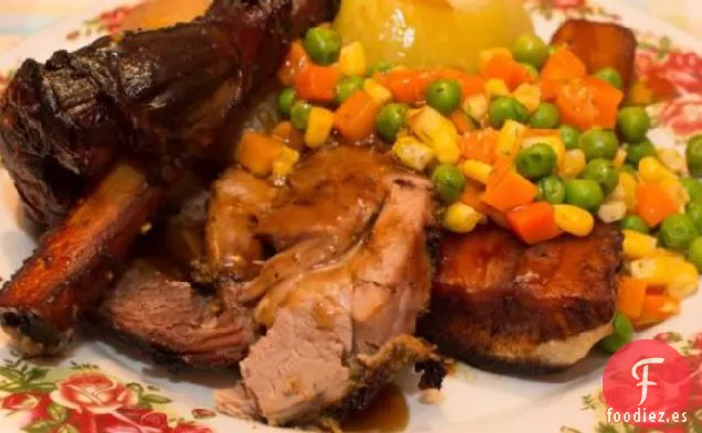 Asado de Cordero al Ajo y Romero