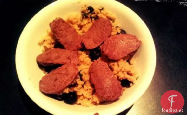 Ensalada de Quinua con Moras y Cordero