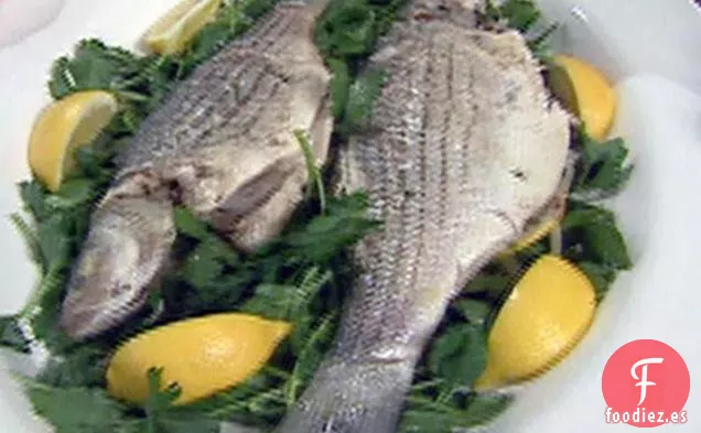 Lubina Rayada Entera