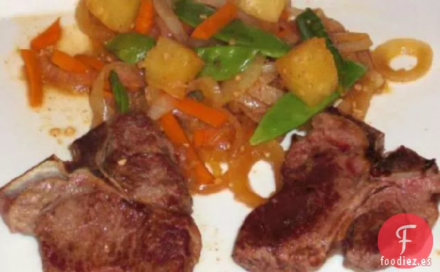 Cordero Chino Picante de Nueva Zelanda