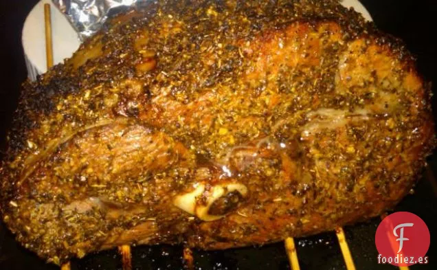 Pierna de Cordero Envuelta en papel Asado Lento de Olive Magazine April