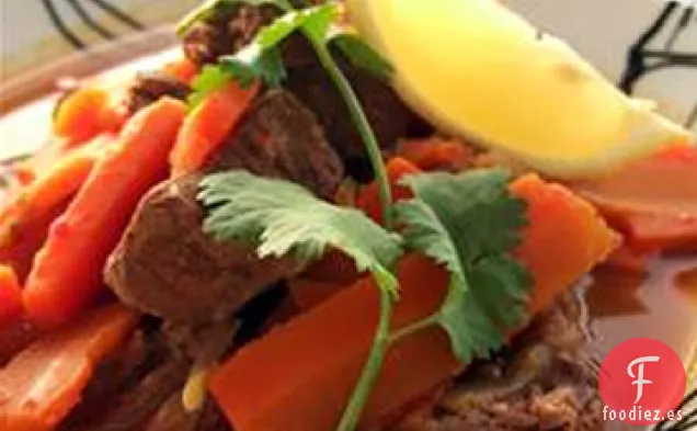 Tagine de Cordero