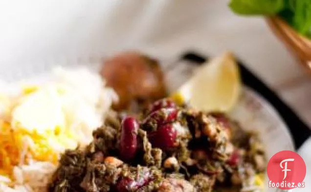 Guiso persa-Gormeh Sabzi