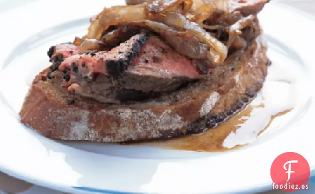 Sándwiches de Cordero Al Aire Libre