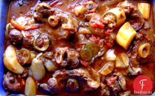 Estofado De Cordero De Granja Fácil Con Verduras