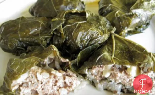 Dolmas (Hojas de Parra Rellenas)