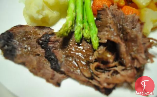 Pierna de Cordero Asada con Chermoula