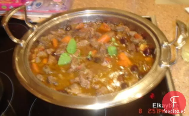 Tagine de Cordero