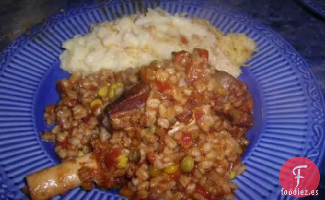 Mangos de Cordero Estofados Con Guinness y Cebada