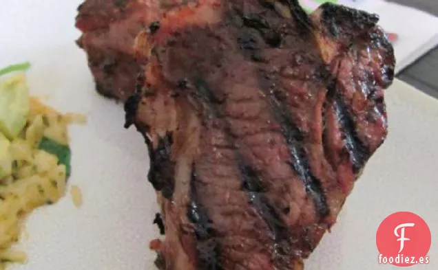 Chuletas de cordero para la barbacoa o la parrilla