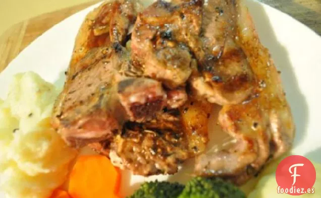 Chuletas de Cordero del Día de Australia