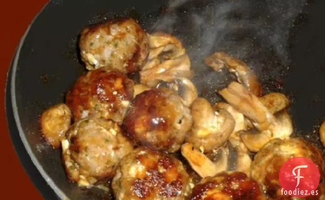 Albóndigas Griegas de Cordero y Queso Feta