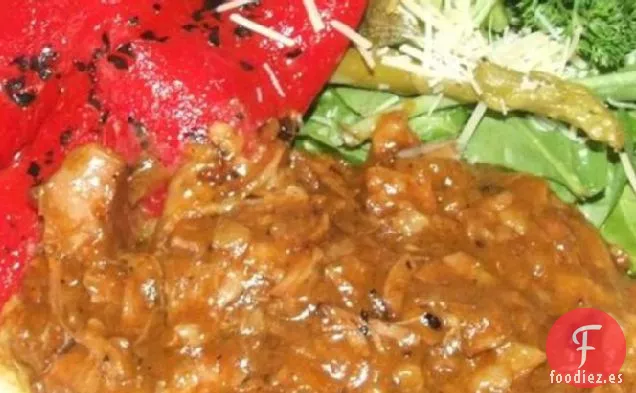 Cordero de Albaricoque en Olla de Barro