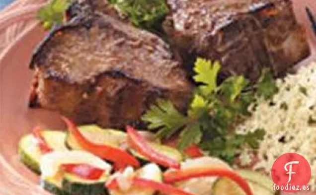 Cordero Con Verduras Salteadas