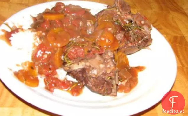 Mangos De Cordero Estofados Con Romero Fresco