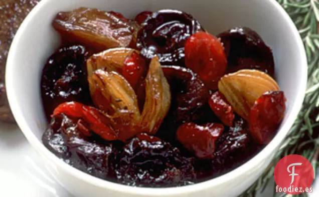 Chuletas de cordero con Chutney de Ciruela